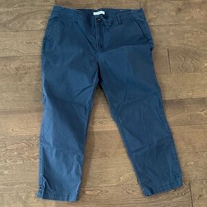 LOFT Women's Navy Ankle Pants